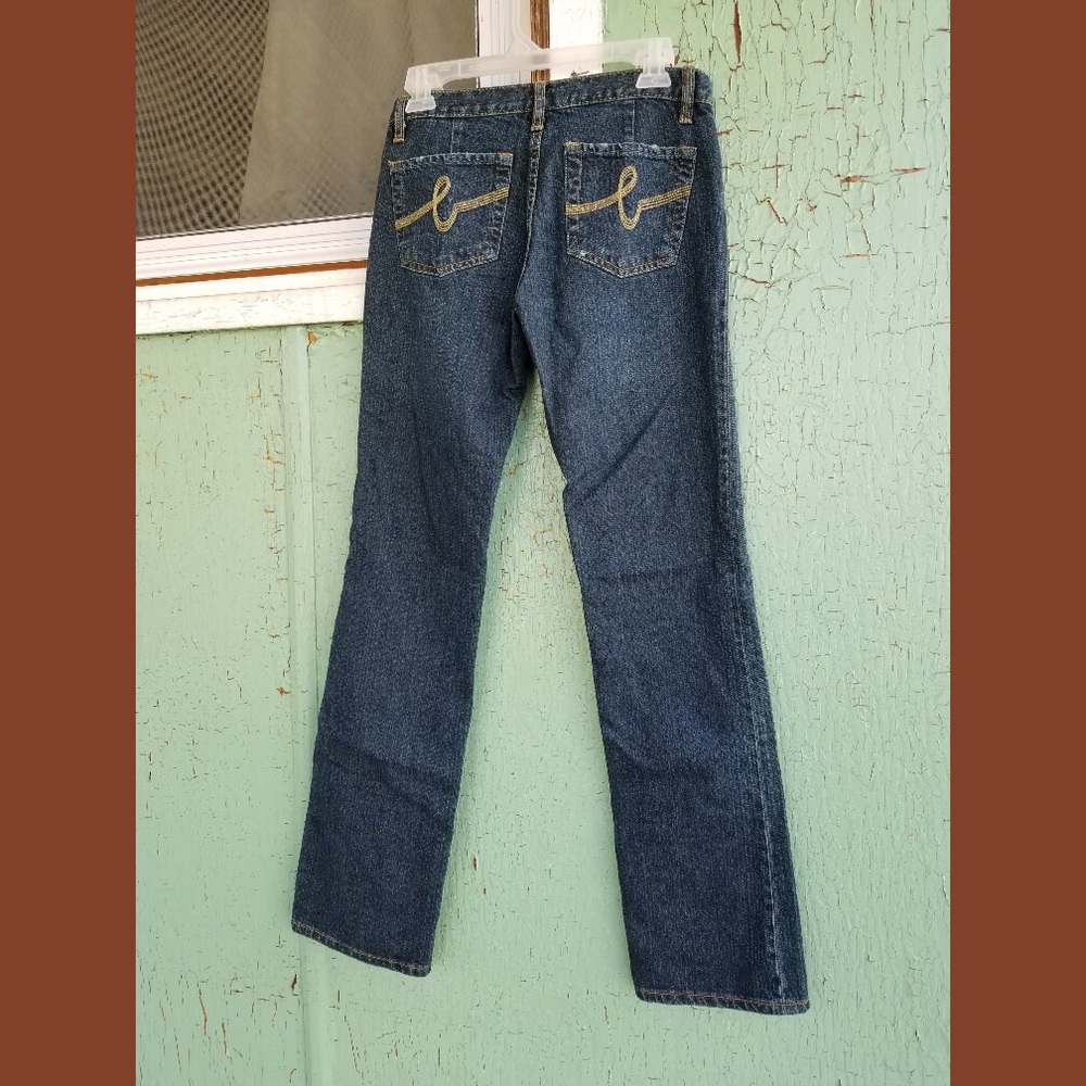 Vintage BEBE Blue Denim Bootcut Jeans MADE IN USA! NWT